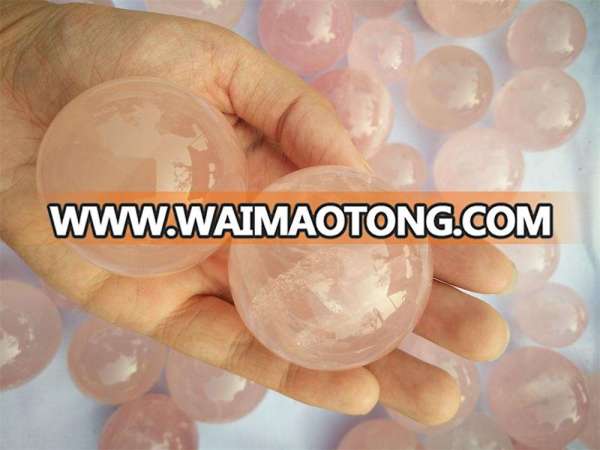 Hot Sale Natural Rose Quartz Crystal Ball Sphere